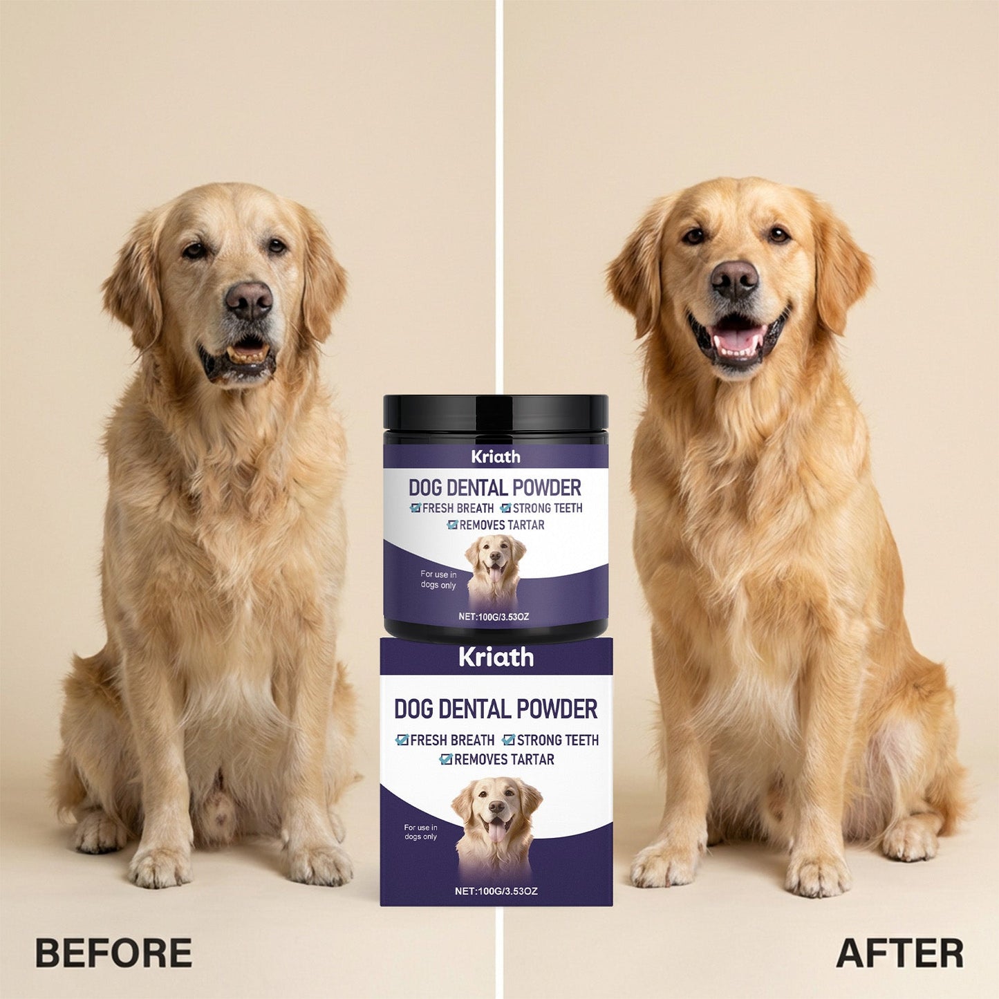 Breath-Freshening Tooth Powder For Dogs