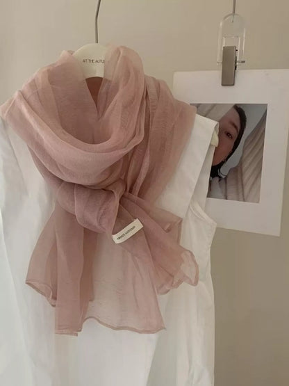 Lightweight Sheer Scarf