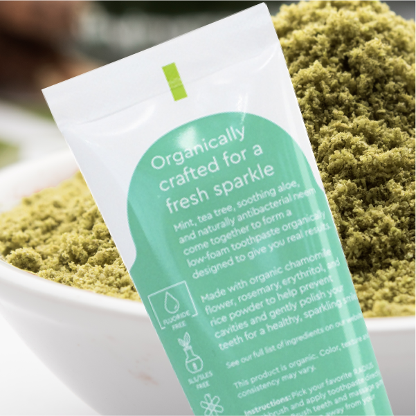 USDA Organic Mint Aloe Neem Toothpaste