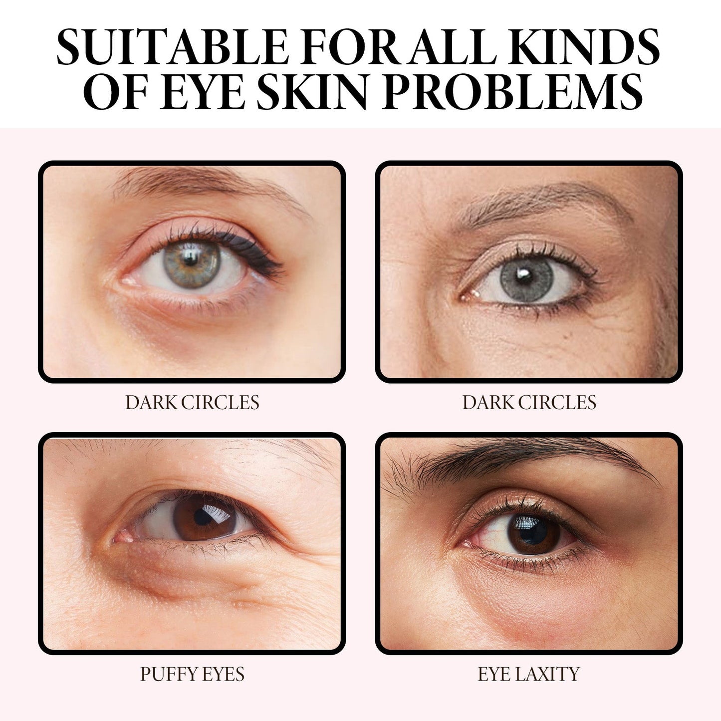 Jaysuing Retinol Eye Stick, Light Dark Circles And Fine Lines Under Eyes Firming Eye Cream Stick