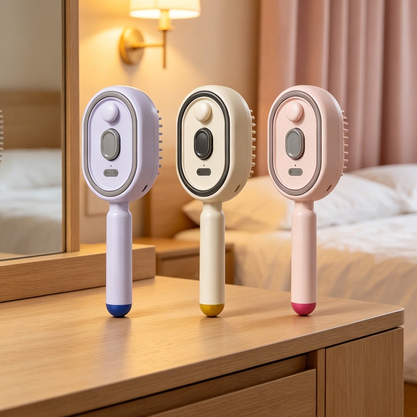 Electric Spraying Airbag Massage Comb