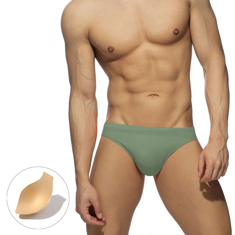 Triangle Swimsuit For Boys Color Solid