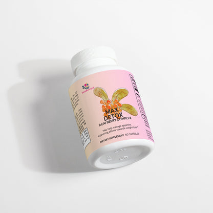 Max Detox Acai Berry Powerful Cleanse, Antioxidant Support