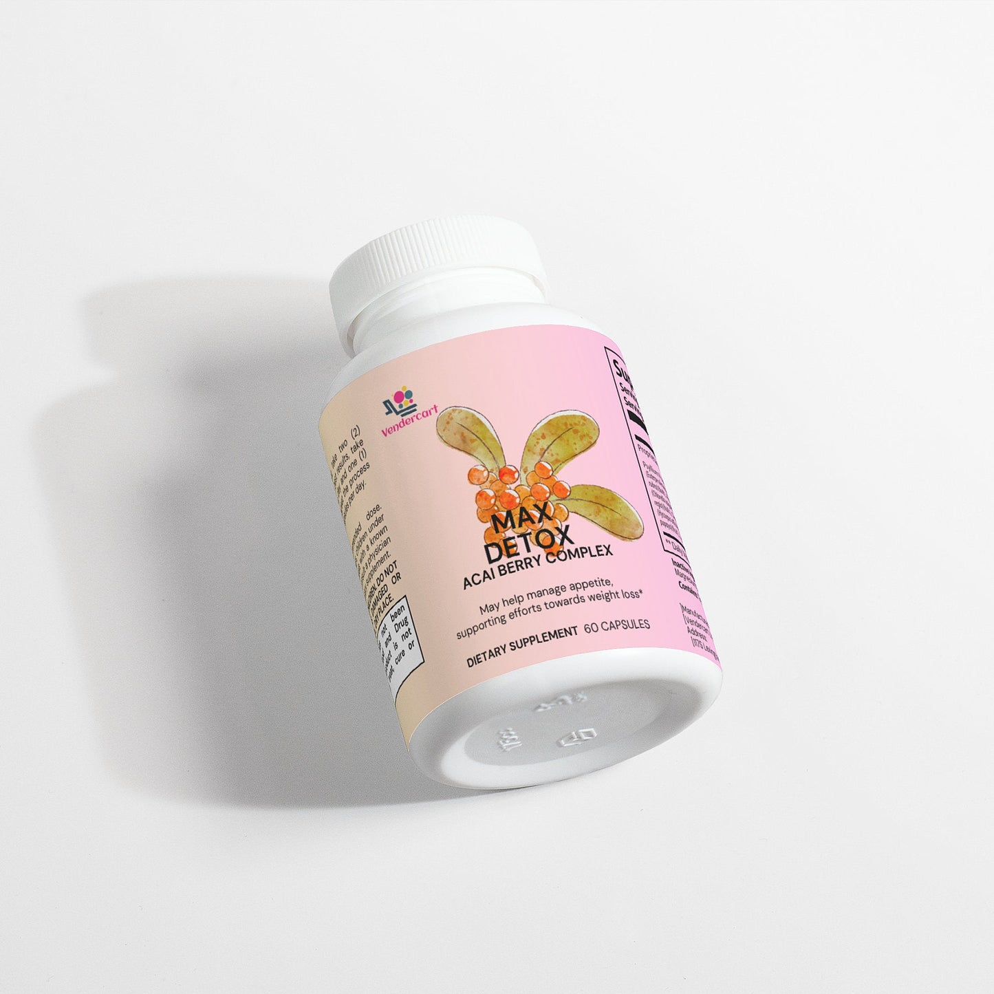 Max Detox Acai Berry Powerful Cleanse, Antioxidant Support