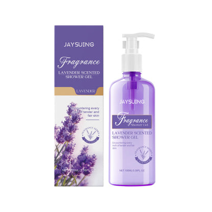 Jaysuing Ladies Lavender Shower Gel Cleans Skin Gently, Refreshes, Moisturizes And Leaves Fragrance