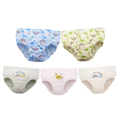 Children's Cotton Triangle Cartoon Printed Shorts