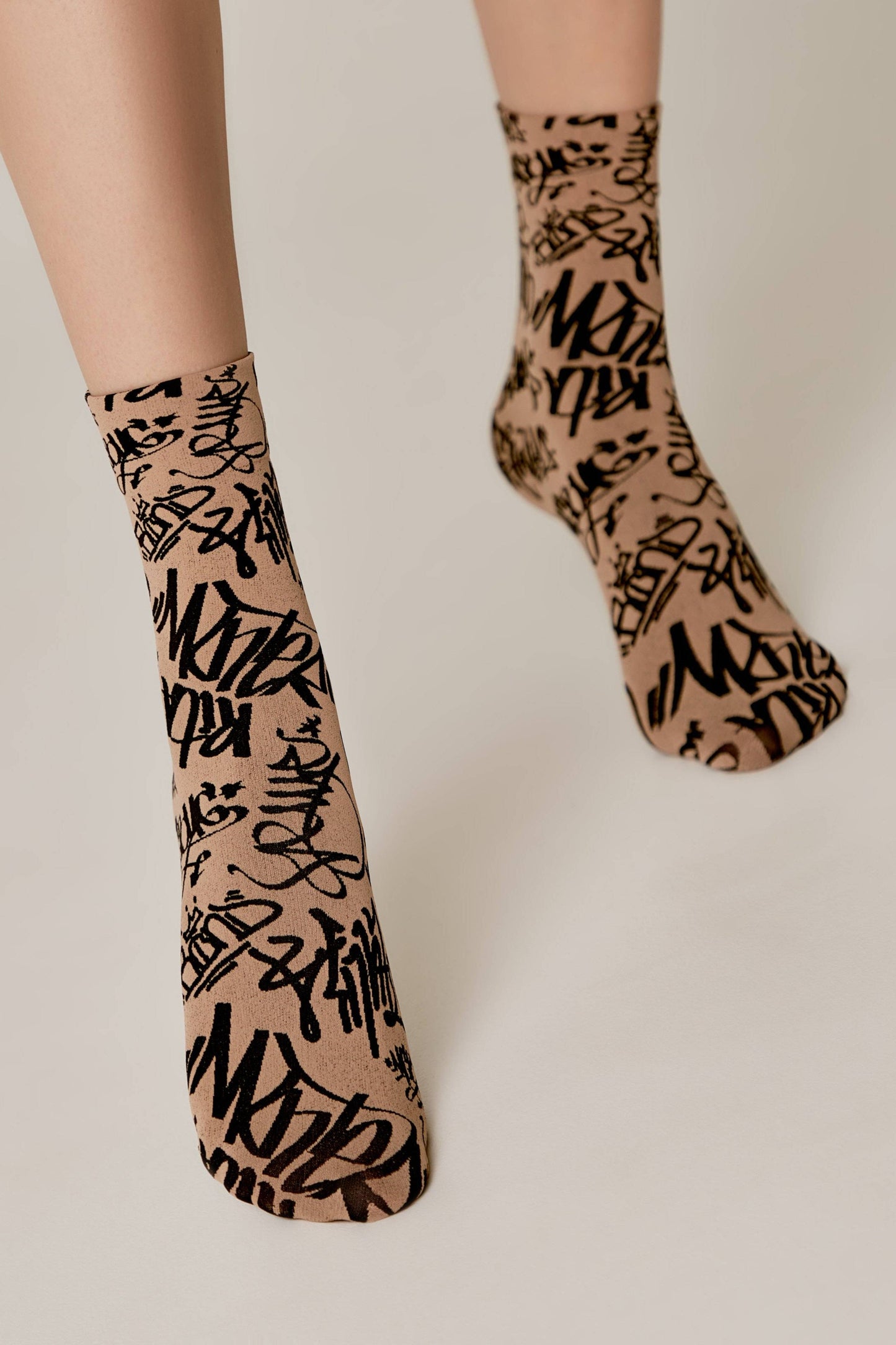 Socks Conte Fantasy - Graffiti Pattern