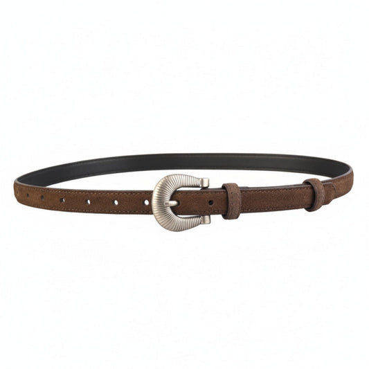 Buckle Skinny Belt
