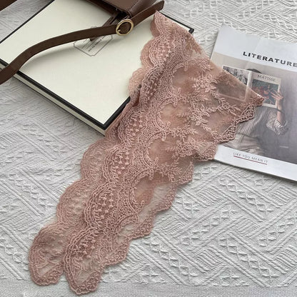 Elegant Lace Sheer Scarf