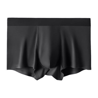 Men's Ice Silk Seamless One Piece Underwear