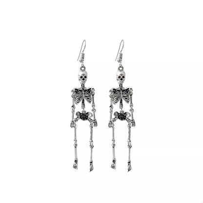 Halloween Skeleton Dangle Earrings