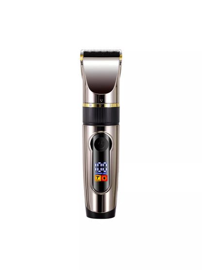Waterproof Hair Clipper with LED Display