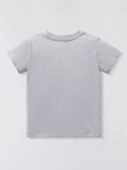 Children's Dinosaur Round Neck T-Shirt