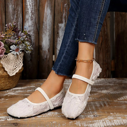 Round Toe Flats Slip-Ons