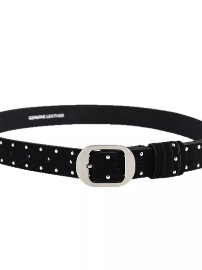 Studded Adjustable Belt