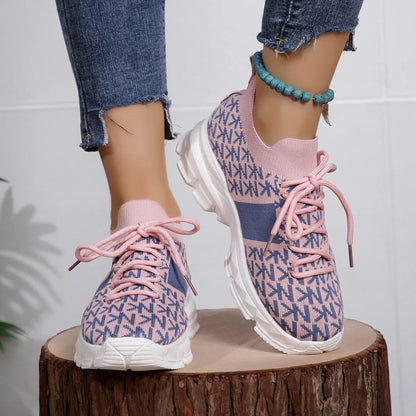 Lace Up Platform Sneakers