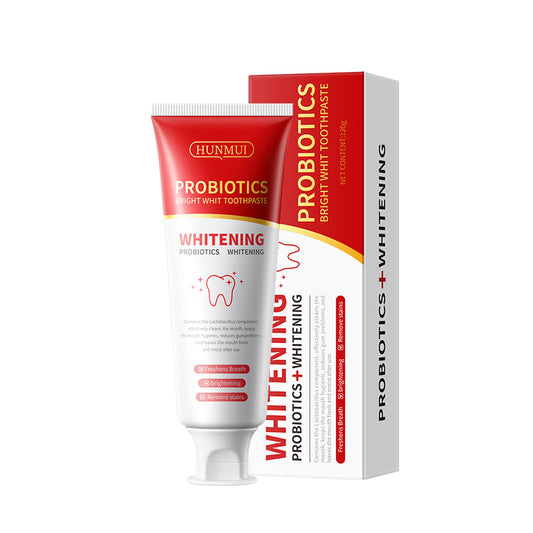 HUNMUI Probiotic Whitening Toothpaste 120g