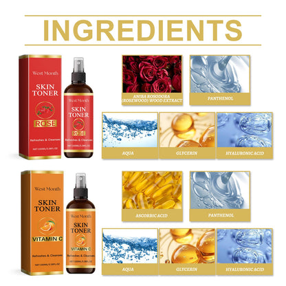 West&Month Toner Spray Hydrates And Moisturizes And Brightens Skin
