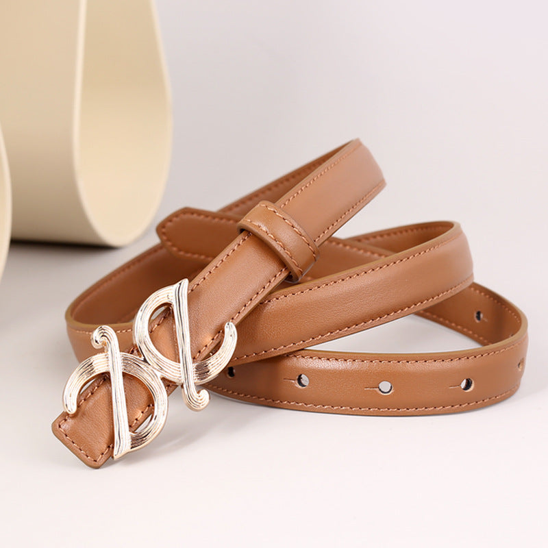 Buckle Leather Belt