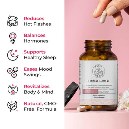 Happy Meoed Hormone Harmony Vegan Capsules
