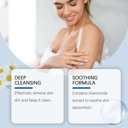 OUHOE Salicylic Acid Shower Gel Gently Cleanses Body Skin, Exfoliates Oil Control And Moisturizes Refreshing Body Wash