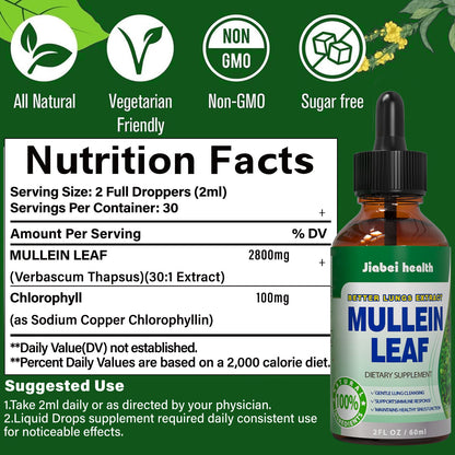 Mullein Leaf Liquid Drops