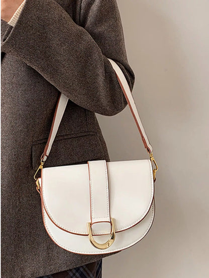 Buckle Flap Crossbody Bag
