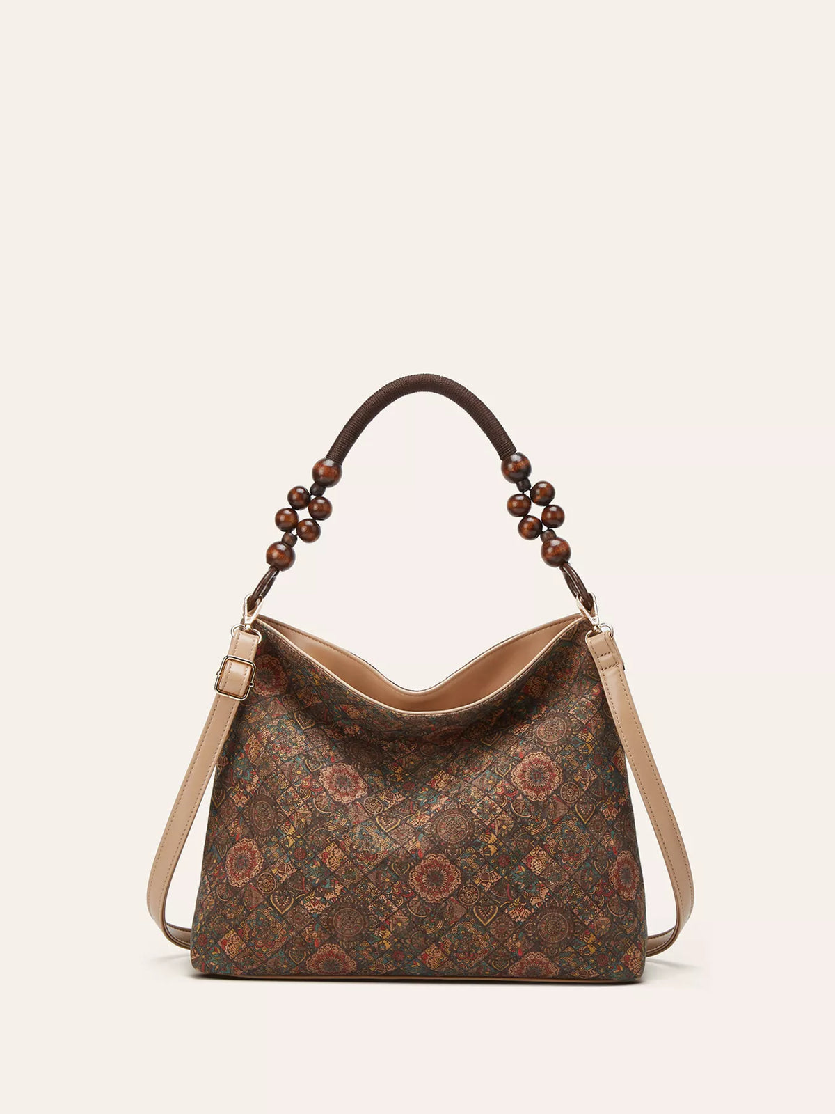 Bohemian Geometric Pattern Hobo Handbag