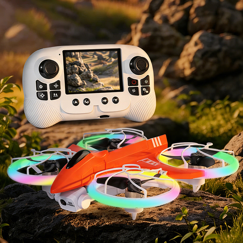 X3-2.8-inch Screen Control - Dual Electric Drone--Orange