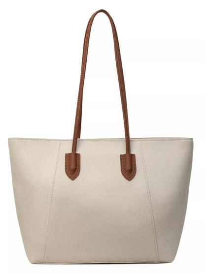 Leather Tote Shoulder Bag