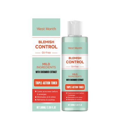West&Month Facial Toner With Mild Ingredients To Lighten Acne, Nourish And Repair Facial Skin