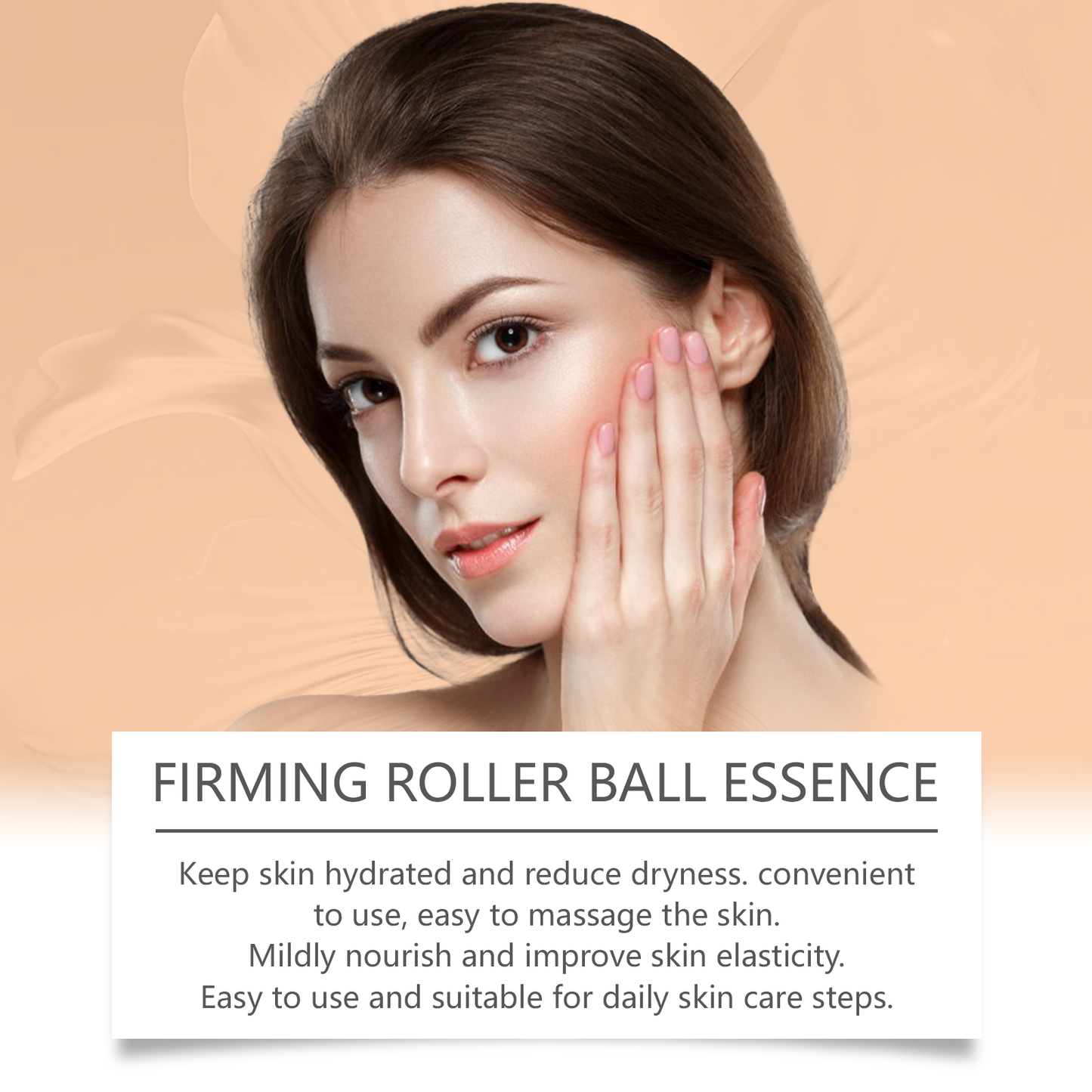 West&Month Firming Ball Essence, Gentle Hydrating Firming Moisturizing Nourishing Lifting Facial Skin Care