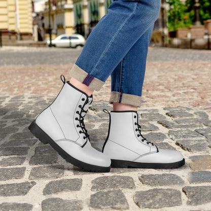 SHO-022WT-24 Trendy Lace UP Boots