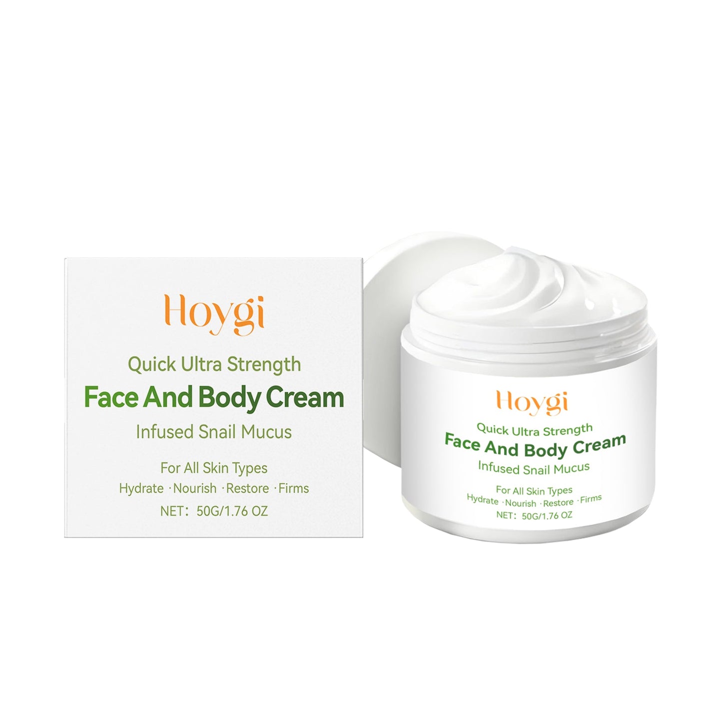 Hoygi Moisturizing Face Body Cream, Gentle Skin Moisturizing, Hydrating, Firming And Smoothing Skin Care Face Body Cream