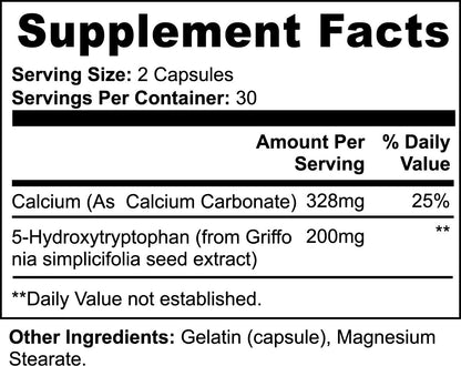 5-HTP Supplement Boost Serotonin For Better Sleep, Mood, And Anxiety Relief