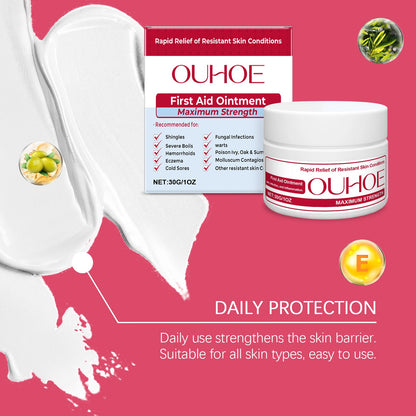 OUHOE Skin Soothing Cream, To Relieve Skin Redness And Discomfort Gentle Care Moisturizes Skin Topical Soothing Cream