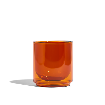 Cove 10oz Glass Tumbler - Set of 2 - Amber