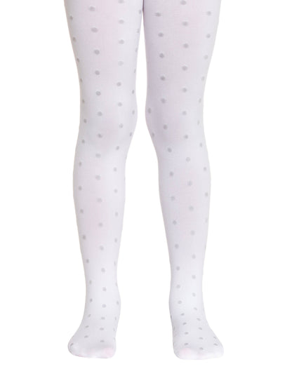 Conte Paola 50 Den - Fantasy Opaque Tights For Girls With Polka Dots - 4yr. 6yr. 8yr. 10yr. (16С-51СП)