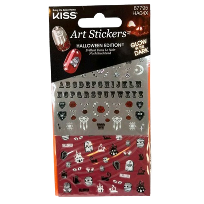 KISS Art Stickers Halloween Glow In The Dark Edition (Double Pack)