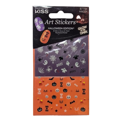 KISS Art Stickers Halloween Glow In The Dark Edition (Double Pack)