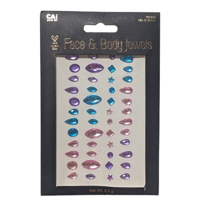 CAi Face & Body Jewels Mix Match 24 Count