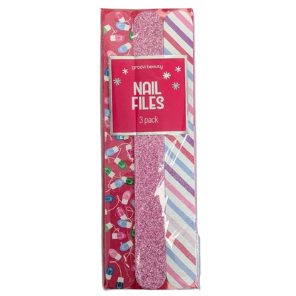 GROOVI Nail File Set (3Pack)