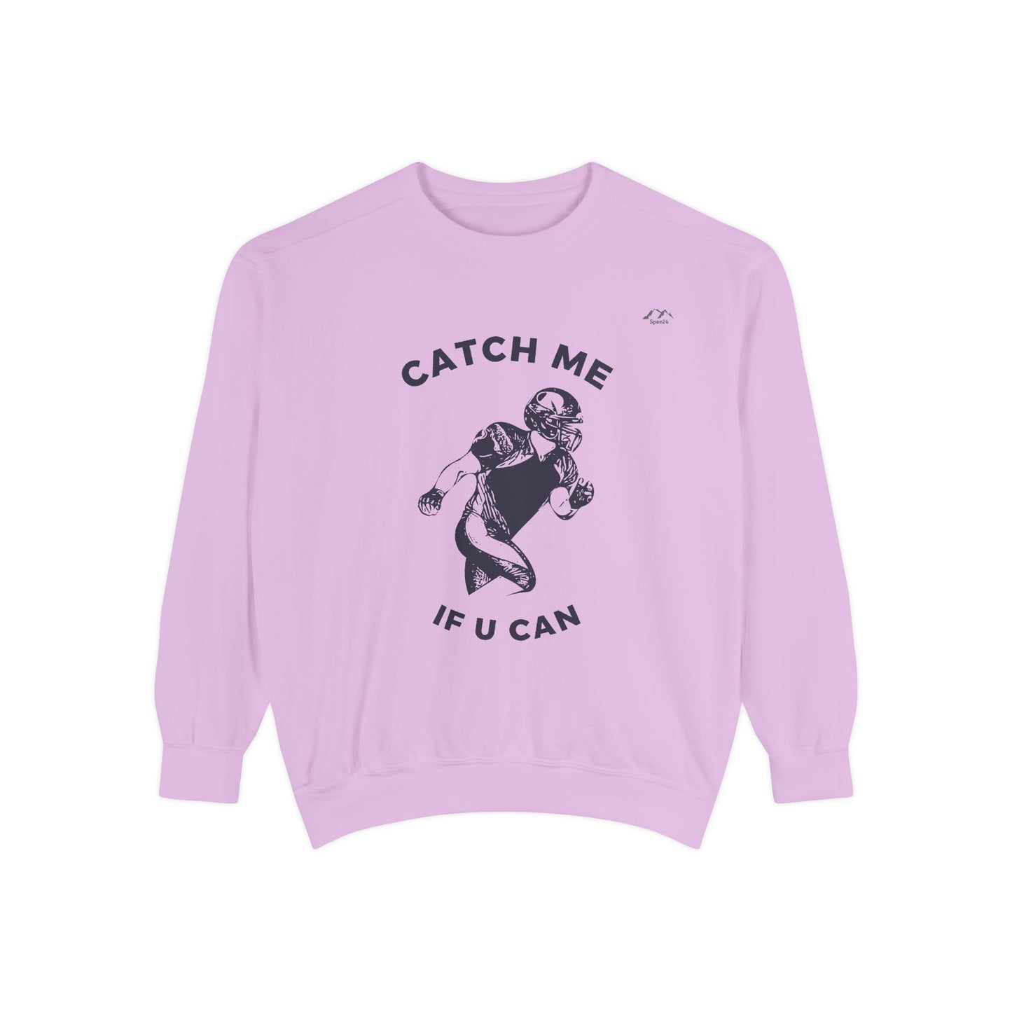 SW-119ML-24 Unisex Garment-Dyed Sweatshirt long sleeve sweat shirt for Football Rugby lovers