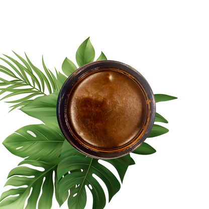 Beauty Gate Cosmetics Pure Essence Batana Butter - Dark Brown Solid Batana Oil.