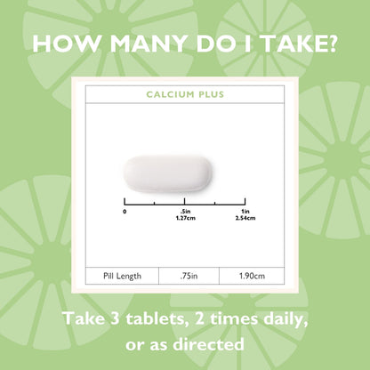 Calcium PLUS Calcium Citrate Tablets