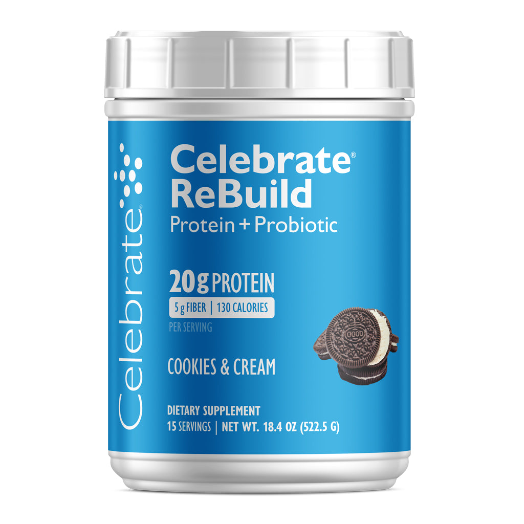 Celebrate® ReBuild Probiotic Protein Powder