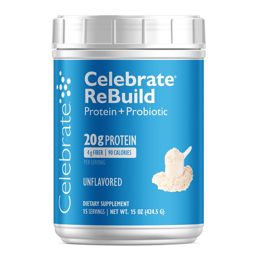 Celebrate® ReBuild Probiotic Protein Powder