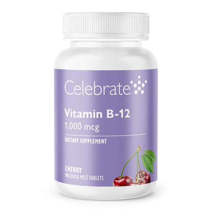 Vitamin B-12 Melts, 1,000 mcg