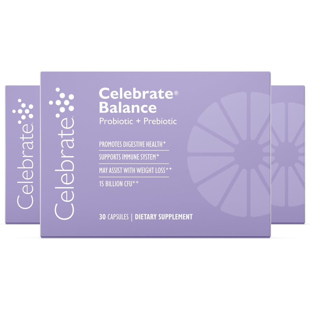 Celebrate® Balance Probiotic + Prebiotic Supplement Capsules