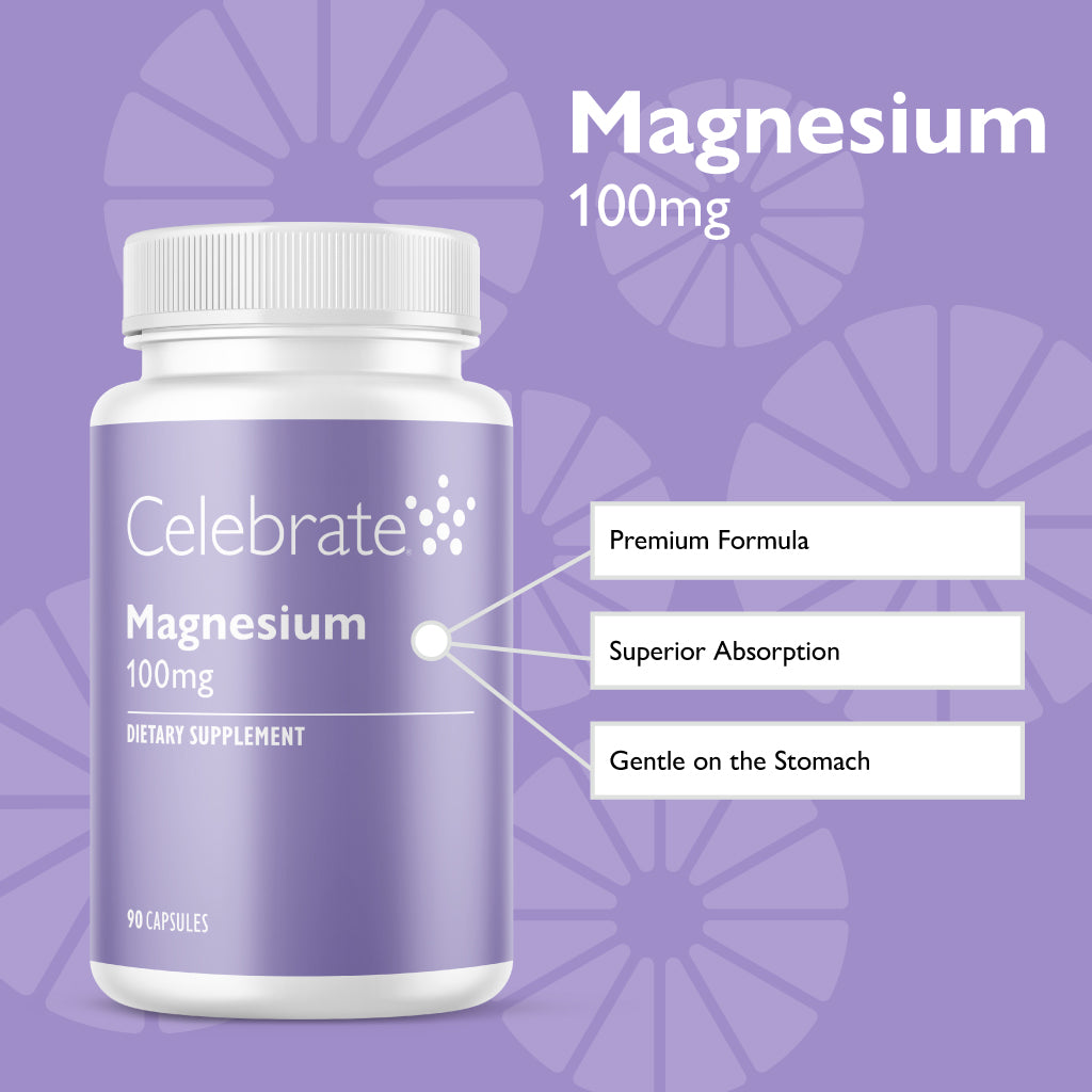 Magnesium, 100 mg Capsule